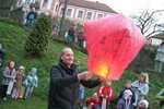 Lampionový průvod v Lobči